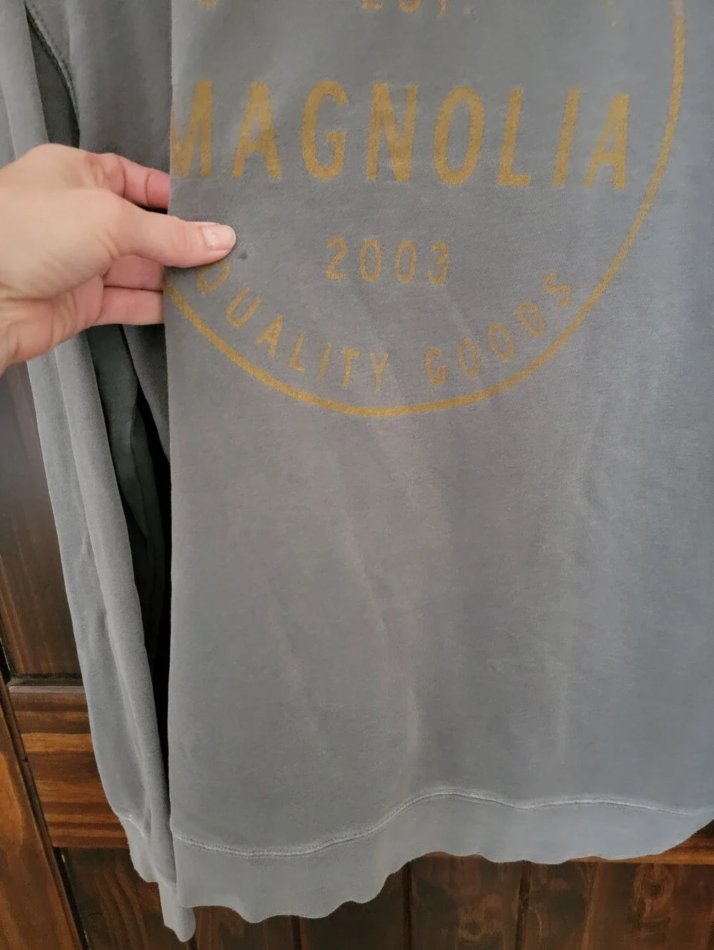 Magnolia Crewneck Sweatshirt - Gray
